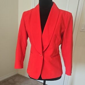Red Cynthia Rowley Blazer - Medium